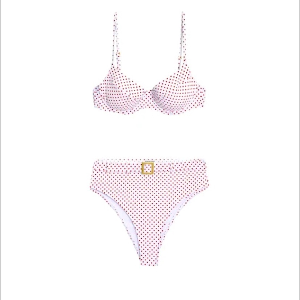 Weworewhat XL HIGH RISE BIKINI